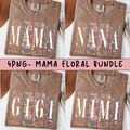 Boho Mama Floral Bundle Png, Preppy Floral Mama png, Floral Mama Grandma Nana Png, Everyday Png, Custom Preppy Mama Png, Mothers Day Png product logo