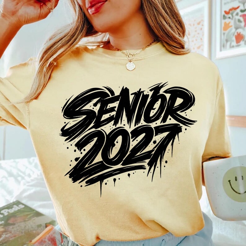 Senior 2027 PNG, High School Graffiti Sublimation Design - Etsy Canada