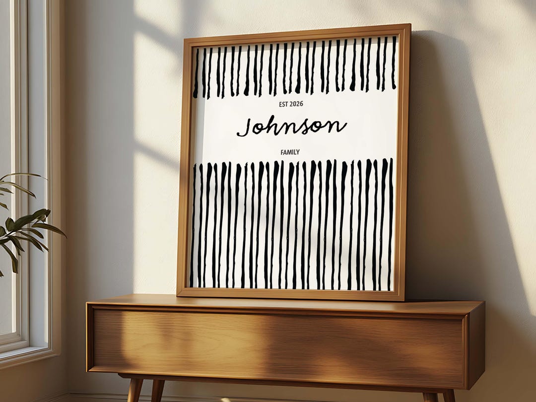 Family Established Sign Printable | Welcome to Our Home Poster ...