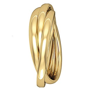 9ct Gold Russian Wedding Ring