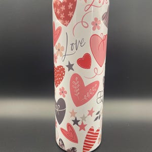 Valentine Hearts Tumbler