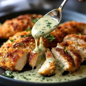 Best recipe Garlic Butter Parmesan Crusted Chicken - Easy Flavorful Meal-Simple Ingredients -  Family Dinner, Quick Weeknight Meals Download