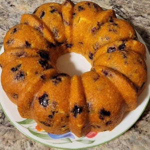 BEST Recipe for Blueberry Cream Cheese Pound Cake - Moist, Buttery, and Delicious - Perfect Dessert for Any Occasion - PDF Download