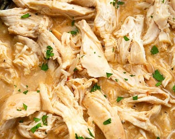 BEST RECIPE for Crockpot Chicken and Gravy – Easy Slow Cooker Comfort Food and Hearty dinner idea with Step-by-Step Guide PDF Download)