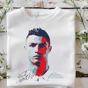 Ronaldo Shirt, Gift for Soccer Fans, Football Shirt for Him, Casual Tee, Sports Lover Gift, Birthday Shirt