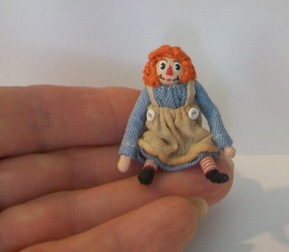 mini raggedy ann doll