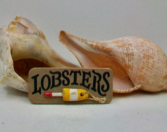 Panneau miniature des homards