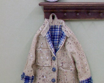 Miniature Work Jacket  1:12 scale