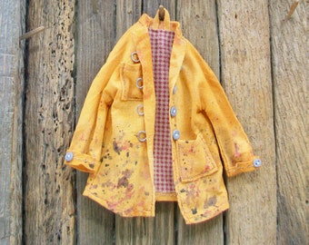 Miniature Fishing Jacket  1:12 scale