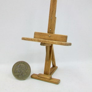 Miniature Artist Easel  1:12 Scale