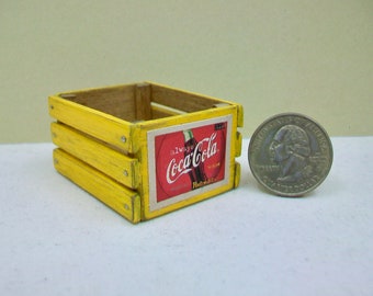 Mini Crate - Coca Cola  1:12 scale