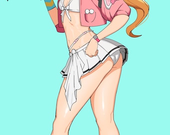 Lucy Summer Skin - Zenless Zone Zero  Sticker