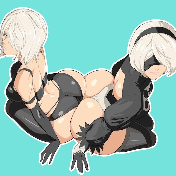 2B and A2 sticker