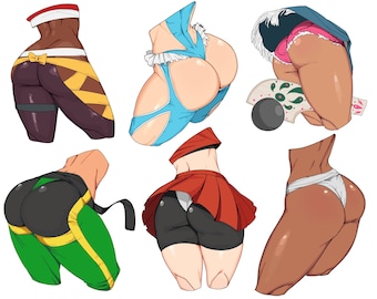 Full set of Street Fighter Peaches series - Part 2