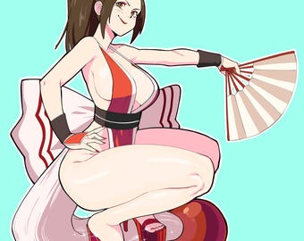Für Shiranui in High Heels