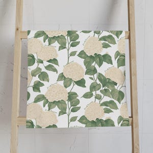 Subtle F*ck Trump Hand Towel, Hydrangeas Kitchen Towel, Anti Trump Tea Towel, Political Home Decor, FDT 4687, Democrat Mom Gift For Gardener