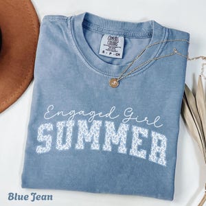 Engaged Girl Summer Comfort Colors Shirt, Future Mrs T-shirt for Bride To Be, Wedding Engagement Gift for Fiancee, Bach Beach Party Tee