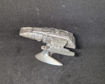 Star Trek Deep Space Nine, oggetto da collezione vintage in peltro (Rawcliffe)
