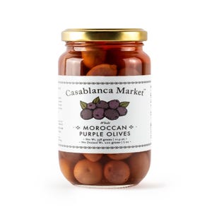Moroccan Olives, Authentic Olives In Jar, Vegan Purple Olives, Moroccan Food, Stuffed Olives, Cooking Olives, Non GMO Olives, Salted Olives