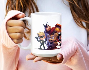 Superhero Mug, Halloween Mug, Birthday Gift(11oz,15oz)