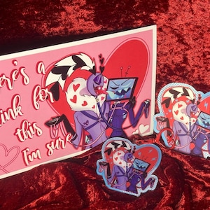 Hazbin Hotel Voxval Keychain - Etsy