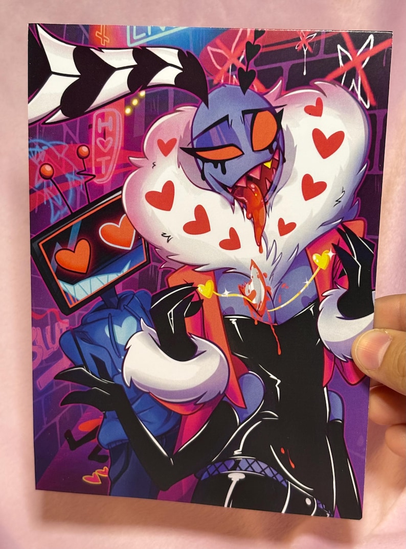 Vee Art Prints | Hazbin Hotel - Etsy