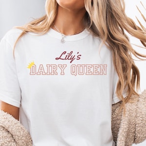 Personalized Breastfeeding T-Shirt, Dairy Queen, Nursing T-shirt, Pumping T-shirt , Funny Breastfeeding tee