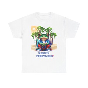Puerto Rican Coqui Tee, Summer Vibes Shirt, Puerto Rican Parade