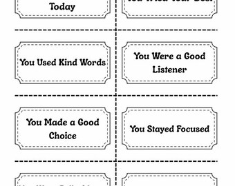 Utskrivbar Alla hjärtans dag-kupong för barn | Klassrumskuponger | Alla hjärtans dag-present utan godis | Direkt nedladdning
