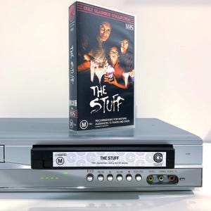 The Stuff (1985) Michael Moriarty, Paul Sorvino, Scot Bloom - Australian VHS