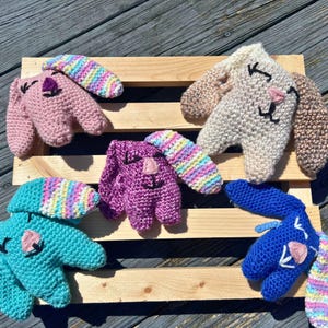 Handmade Crochet Bunny Plushie: Soft Amigurumi Rabbit Toy