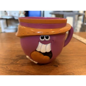 1974 Rudi Tutti Frutti Pillsbury FUNNY FACE Drink Plastic Mug Cup Promo