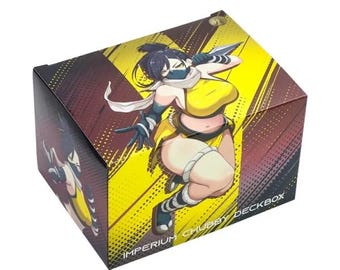 Imperium Chubby Deckbox - Golden Kunoichi