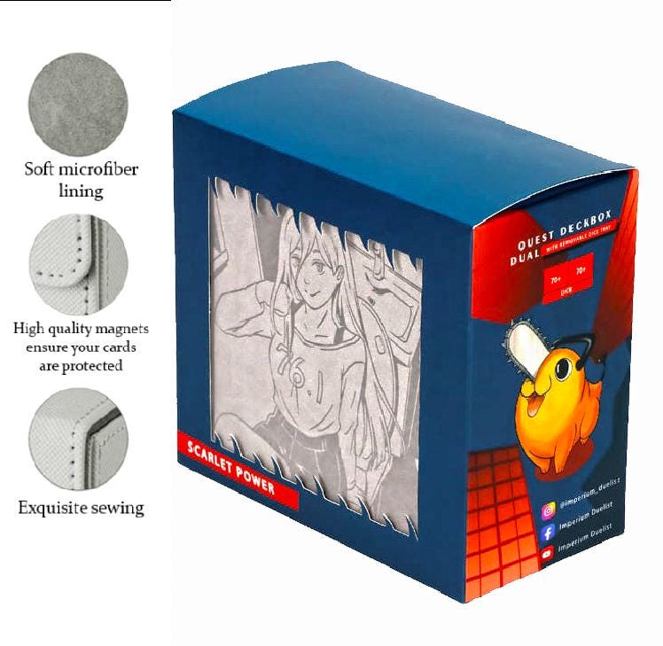Chainsawman Deckbox Power TCG - Etsy