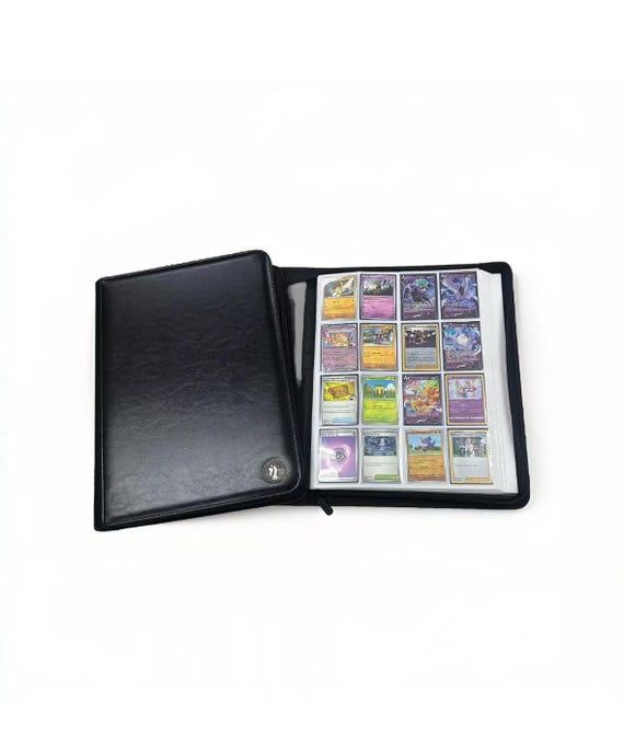 XL Colossal Binder 16 Pocket TCG Zipper Storage Binder | Side