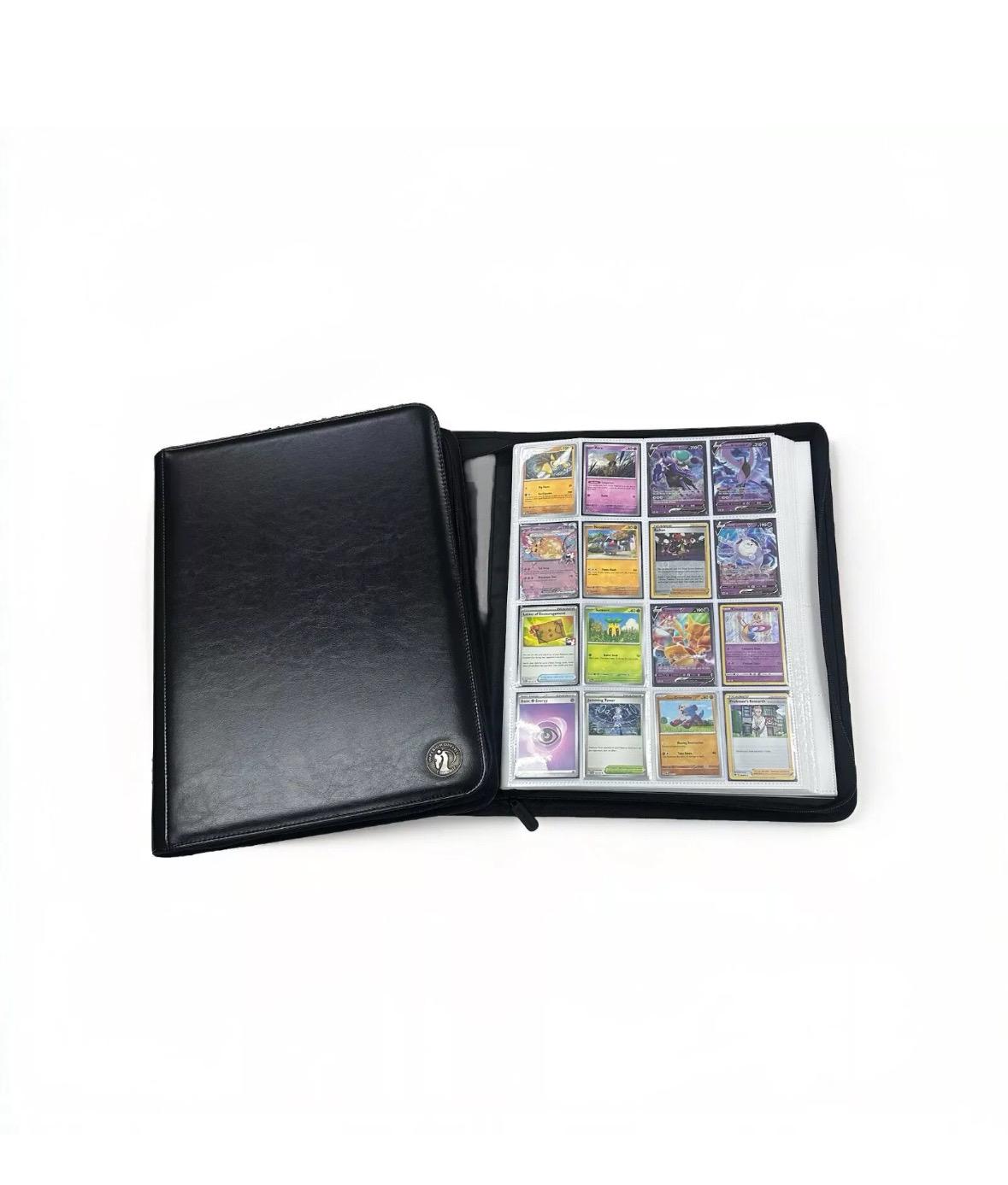 XL Colossal Binder 16 Pocket TCG Zipper Storage Binder | Side
