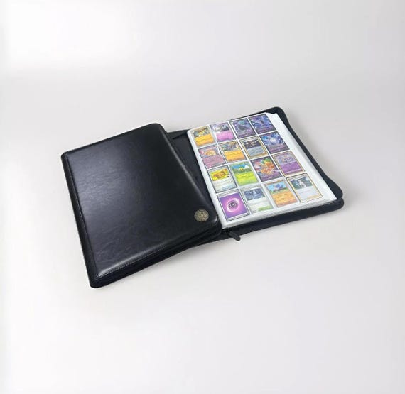 XL Colossal Binder 16 Pocket TCG Zipper Storage Binder | Side