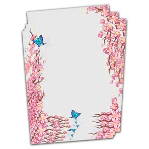 Bordüre Ärmel Übersleeves Cherry Blossom Flower Demon Slayer nezuko Yugioh pink cute (60 Ärmel)