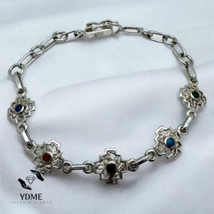 Bracelet Inca Trilogie Inca Pérou Bijoux 950 Argent