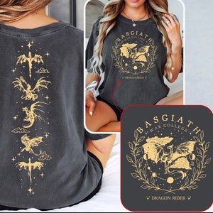 Comfort Colors Basgiath War College Shirt, Dragon Rider, Violet Sorrengail, Xaden Riorson, Riders Quadrant, Reader,AGA020