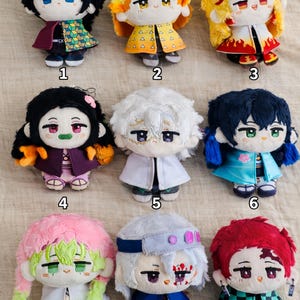Cotton Doll, Adorable Plush Character Keychain – 12cm Soft Plush Toy Pendant, Mini Plush Bag Charm, Cute Collectible Gift