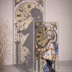 Cute Magic Array Acrylic Standee – Fantasy Character Desktop Decoration, 15 cm Acrylic Standing Sign image 3