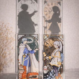 Cute Magic Array Acrylic Standee – Fantasy Character Desktop Decoration, 15 cm Acrylic Standing Sign image 2