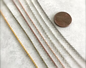 Necklace Chains - Assorted Lengths and Colors - by Bullseyebeads