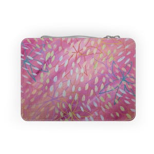 Vibrant Lunch Bag, Eco-Friendly, Reusable Snack Carrier, Perfect for School, Work, Picnics, Gift Idea, Stylish Paper Lunch Bag