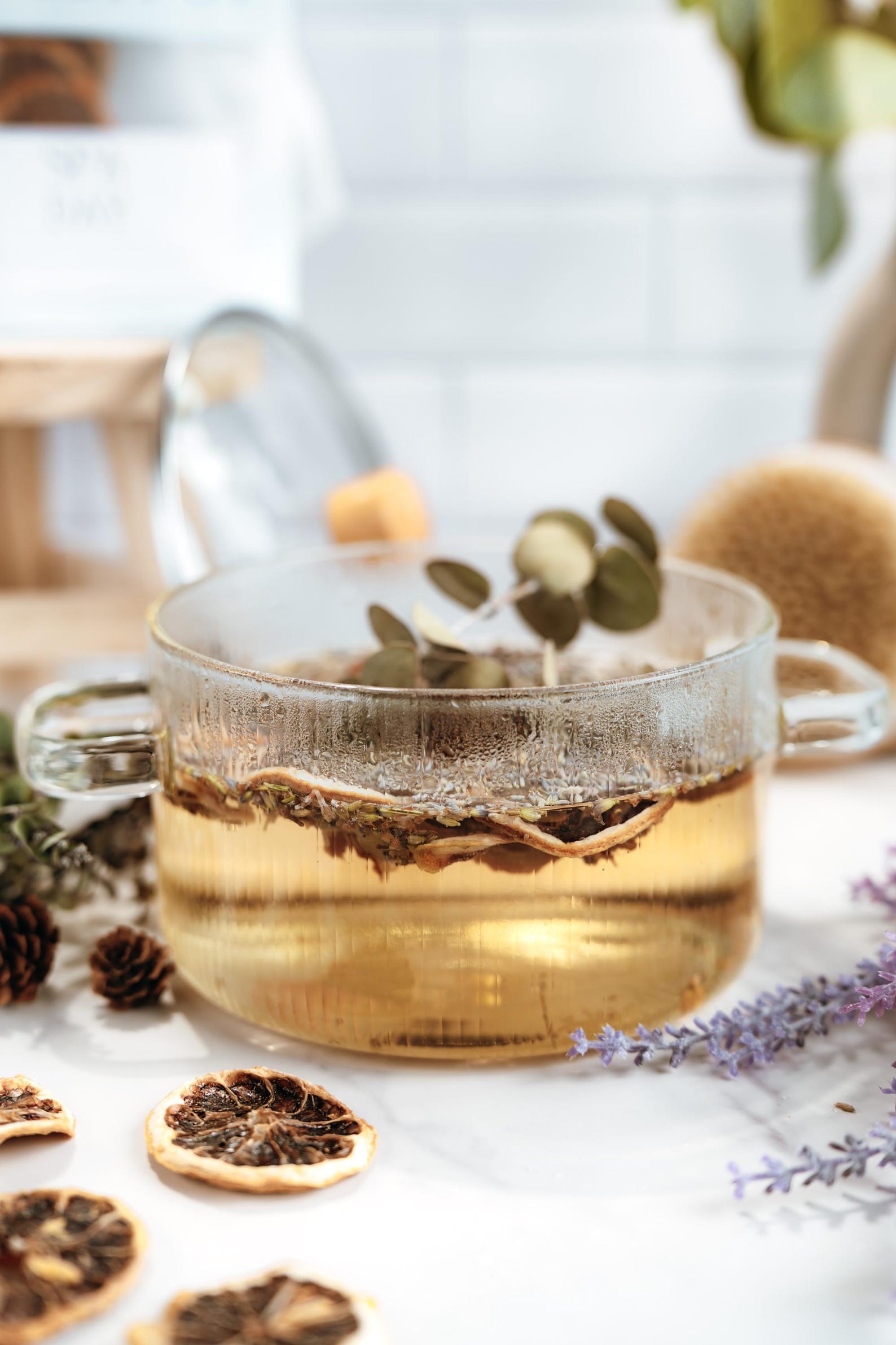 Glass Simmer Pot | Stovetop Potpourri Pot | All Natural | Housewarming Gift | Non-toxic | Home Fragrance | Gift | Client Gift