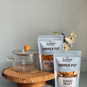 Kit Inicial para Fogão | Potpourri para Fogão | Totalmente Natural | Presente de Boas-Vindas | Atóxico | Aromatizador de Ambiente | Presente | Presente para Cliente