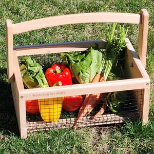 Cedar Garden Harvest Basket