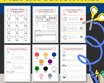 Preschool Learning Activity Bundle – 140 Pages of Printable Fun!