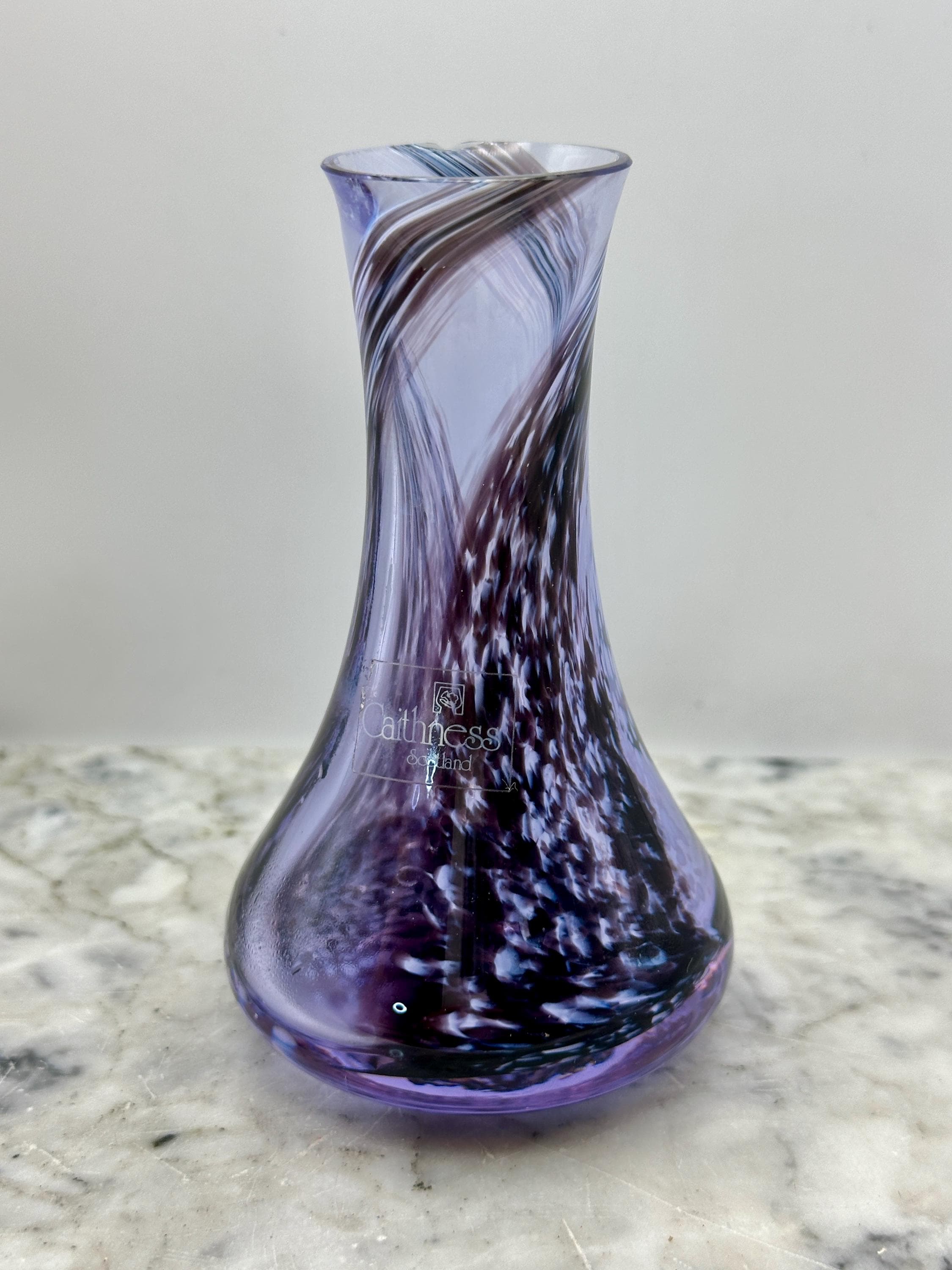 Caithness Glass Vase - Etsy